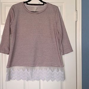 Stitch Fix lightweight sweater top (3/4 sleeve)